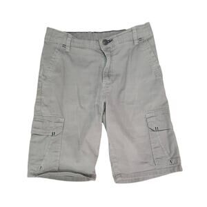 Wrangler Boys Khaki Cargo Shorts w. Adjustable Waist - Size 14